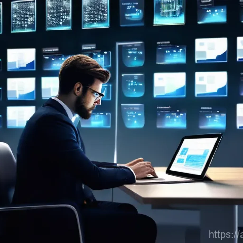 인지적 자원 관리의 생리학적 기초 - **Prompt:** A detailed, realistic depiction of an adult, professionally dressed person (wearing a mo...