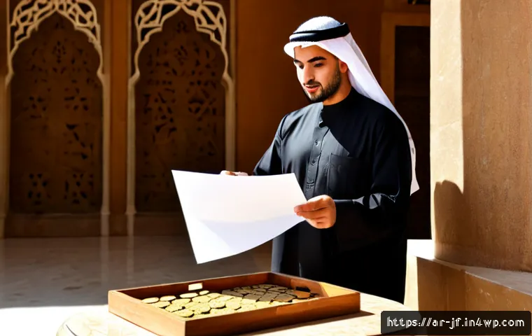 인지적 편향과 자원 관리 전략 - Photorealistic Middle Eastern office scene illustrating cognitive bias and resource management: an A...